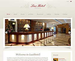Hotel website demo